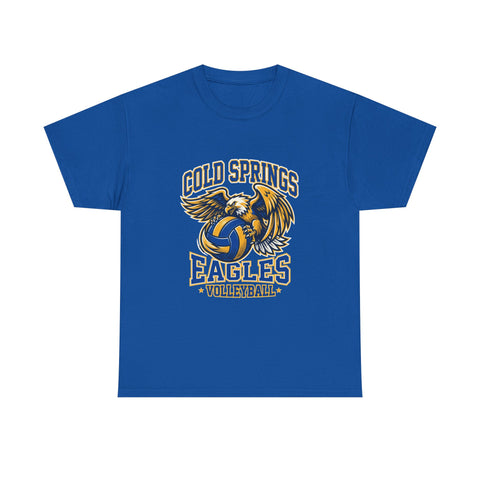 Cold Springs Eagles Volleyball T-Shirt — Youth & Adult Team Spirit Tee