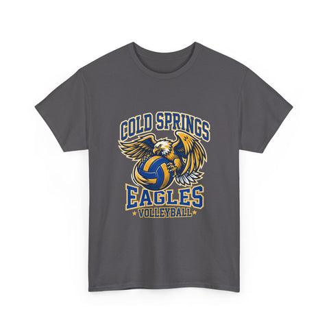 Cold Springs Eagles Volleyball T-Shirt — Youth & Adult Team Spirit Tee