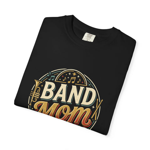Band Mom T-Shirt — Retro Music Mom Tee for Band Parents