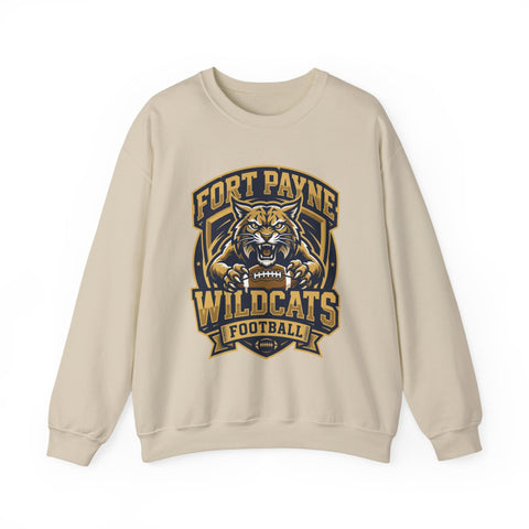 Fort Payne Wildcats Football Crewneck Sweatshirt
