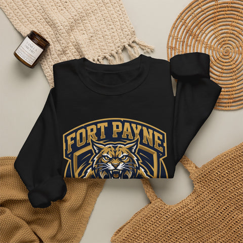 Fort Payne Wildcats Football Crewneck Sweatshirt