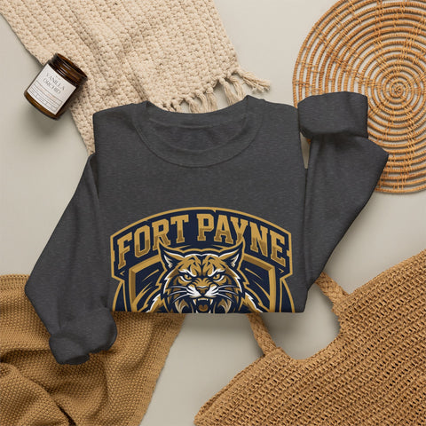 Fort Payne Wildcats Football Crewneck Sweatshirt