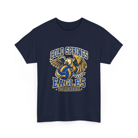 Cold Springs Eagles Volleyball T-Shirt — Youth & Adult Team Spirit Tee