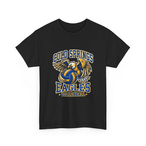Cold Springs Eagles Volleyball T-Shirt — Youth & Adult Team Spirit Tee