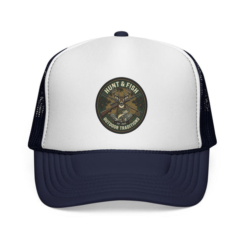 Hunt & Fish Trucker Cap – Outdoor Tradition Mesh Hat