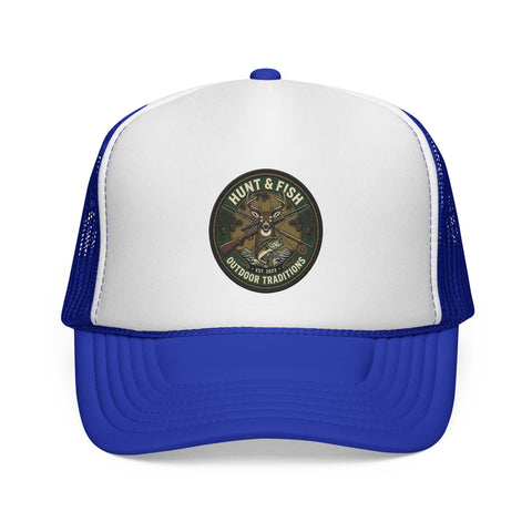 Hunt & Fish Trucker Cap – Outdoor Tradition Mesh Hat