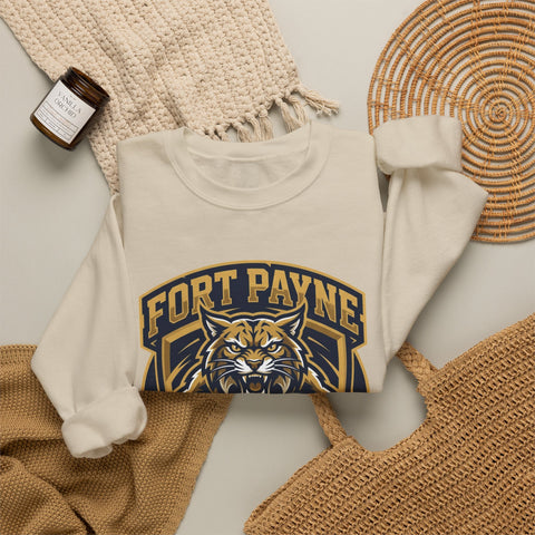 Fort Payne Wildcats Football Crewneck Sweatshirt